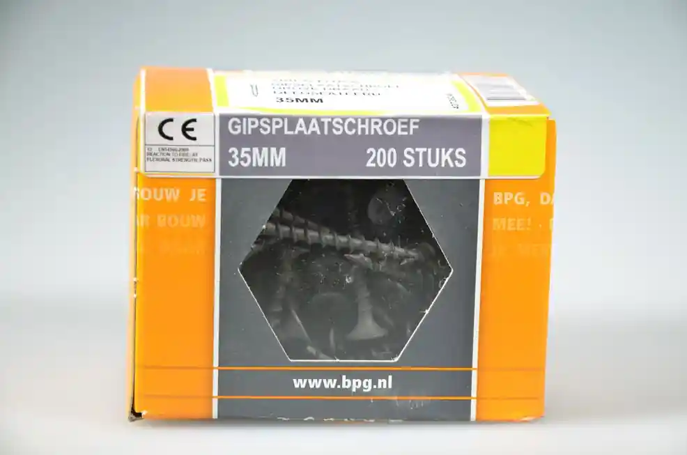 gipsplaatschroef 3.9x35 trompetkop scherpe pt grove dr gefos ds 200 st