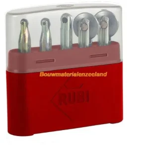 Rubi Snijwieltjesset voor TS, TR enTF 6, 8, 10, 18 en 22 mm