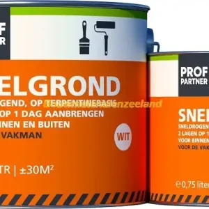Snelgrond wit 2,5 ltr