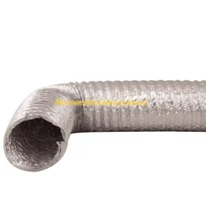 Flex.aluminium afvoerslang diam. 152mm 3,0mtr