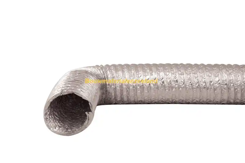 Flex.aluminium afvoerslang diam. 152mm 3,0mtr