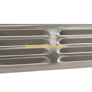 Schoepenrooster 300x90mm RVS
