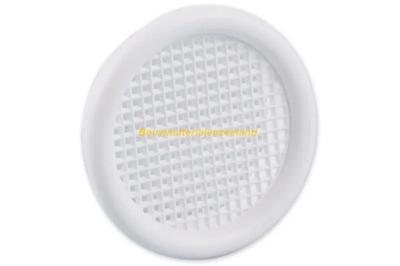 Ventilatierooster diam. 45mm wit