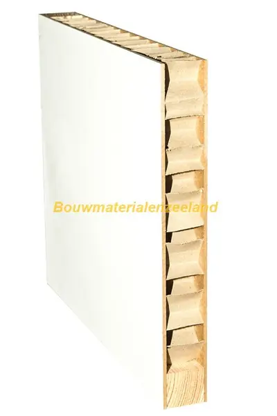 Stompe boarddeur dicht 83 x 211,5 cm FSC Mix 70%
