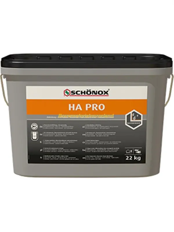Schonox HA Pro oplosmiddelvrije hoekafdichting emmer 22 kg