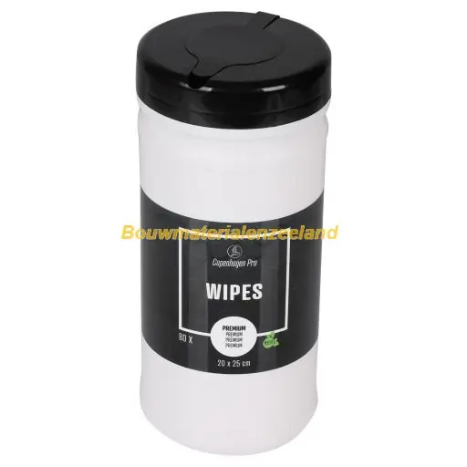 Copenhagen Pro Wet Wipes Eco ultrapremium, in dispenser, (80 stuks)