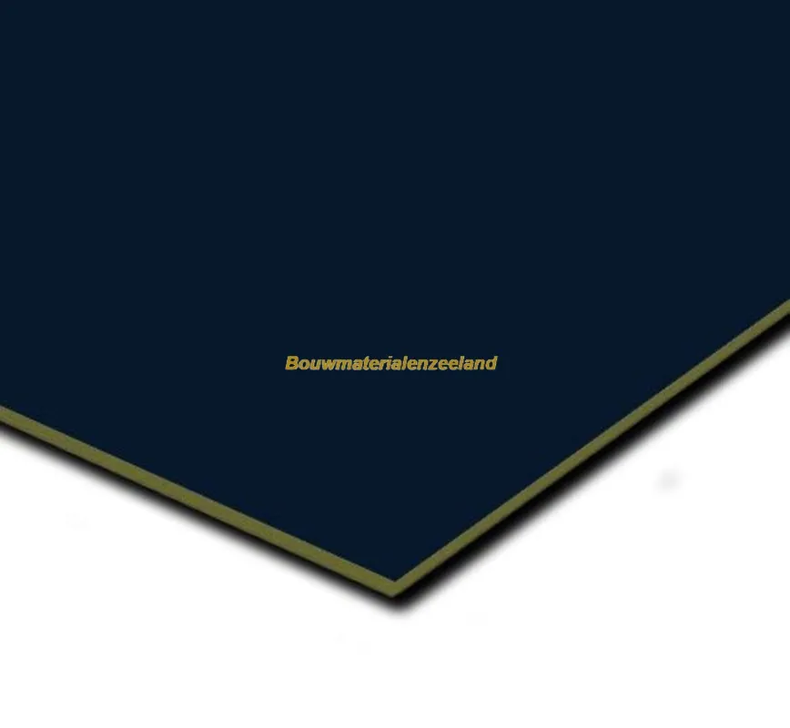 Rockpanel uni 6 mm. 120x305 cm RAL 5011 Staalblauw