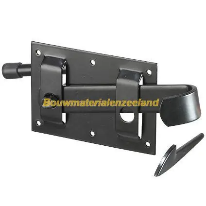 Boerenklinkstel zwart