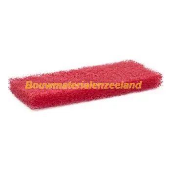 HMK Z231 Doodlebug Schrobpad 11,5x25cmrood set 5 stuks