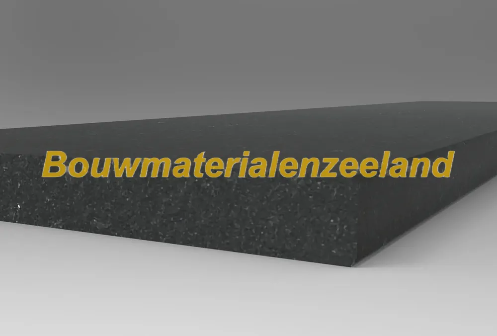 Binnendeurdorpel Nero Assoluto gezoet 1050x70x20