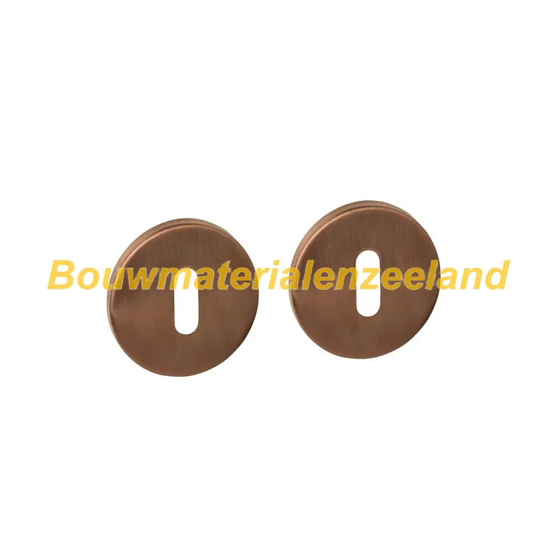 Sleutelrozetten verdekt ?52x6mm PVD brons