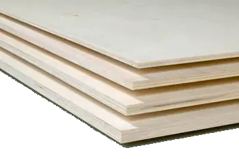 Populier 80Mu blank 122x250cm 12mm