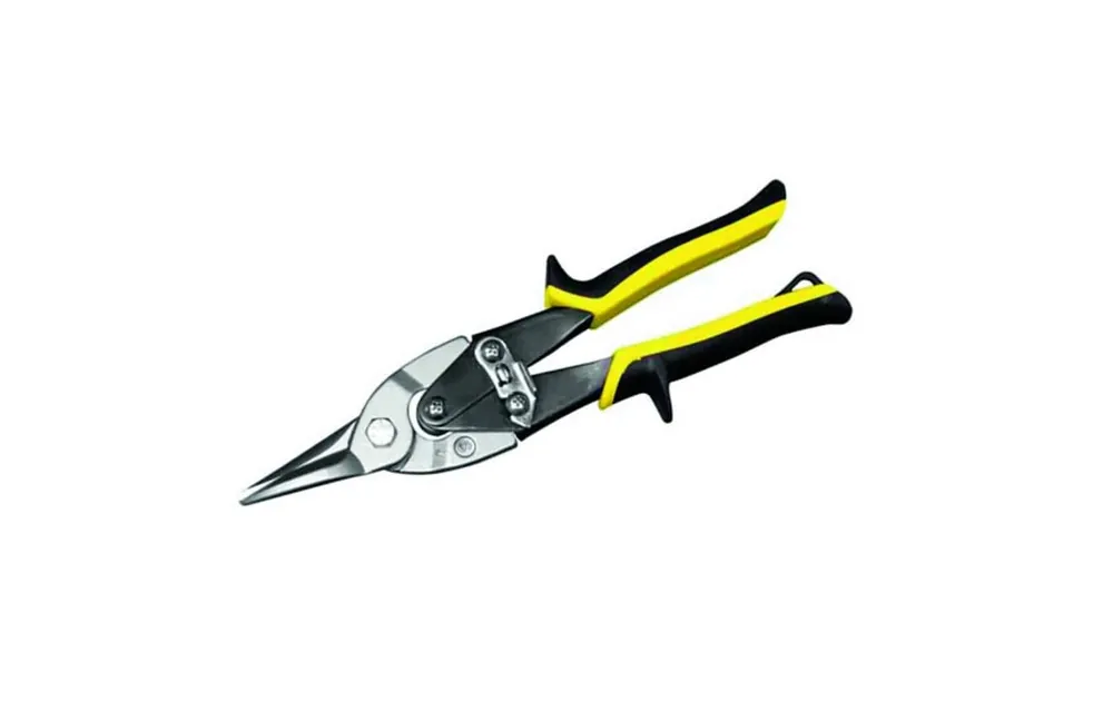 Blikschaar geel figuur 240mm