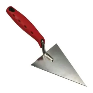 Pleistertroffel spits RVS 2K-softgrip 140mm