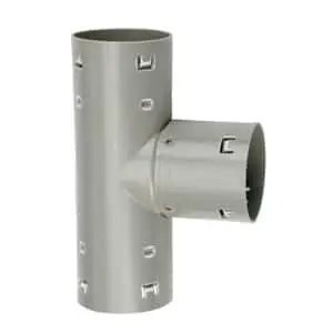 Pvc drain verloop t-stuk 80x50x80