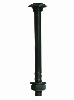 GB Slotbout M 8 x 50 mm Zwart doos á 25 stuks