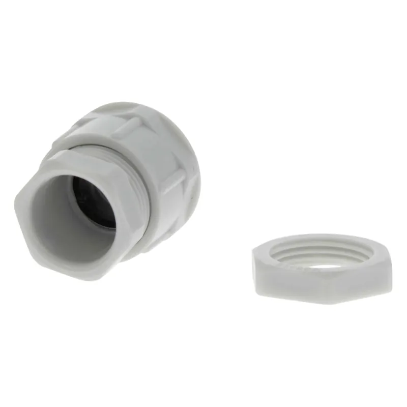 Peha wartel met moer – M 20 x 1.5 – grijs