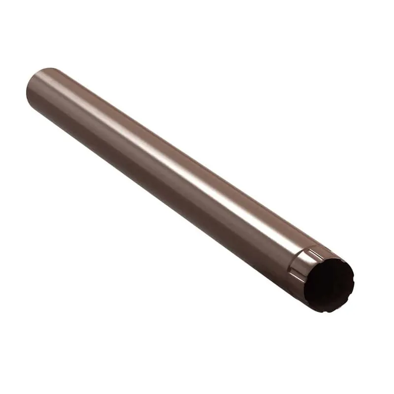 BILKA GLOSSY Bevestiging regenpijp | 90mm | RAL 3005 Wijnrood | Tweezijdig glossy gecoat