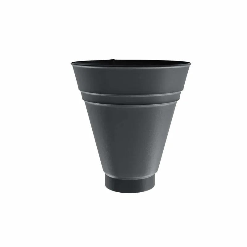 BILKA MAT Opvangtrechter | 90mm | RAL 7024 Grafietgrijs | Tweezijdig mat gecoat