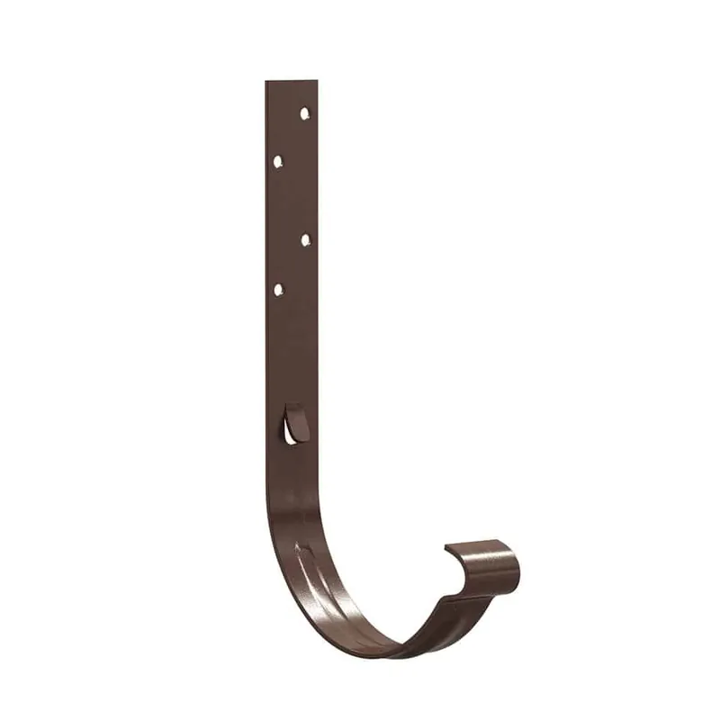 BILKA MAT Goothaak 160mm | 150mm | RAL 9005 Matzwart | Tweezijdig mat gecoat
