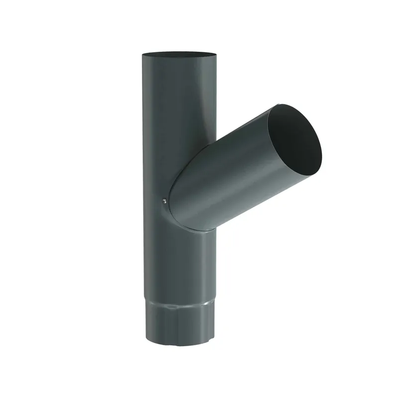 BILKA GLOSSY Aftakking | 90mm | RAL 7011 Grijs | Tweezijdig glossy gecoat