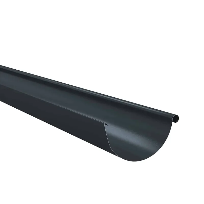 BILKA GLOSSY Dakgoot | 125mm | 4 m | RAL 7016 Antracietgrijs | Tweezijdig glossy gecoat