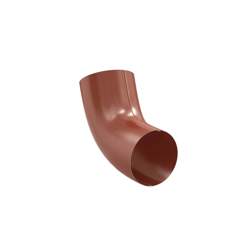 BILKA GLOSSY Bocht 60gr | 90mm | RAL 8004 Koperbruin | Tweezijdig glossy gecoat
