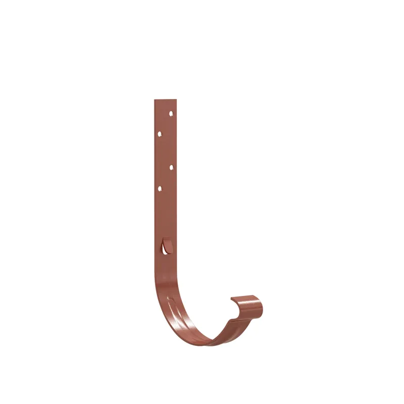 BILKA GLOSSY Goothaak 160mm | 150mm | RAL 8004 Koperbruin | Tweezijdig glossy gecoat
