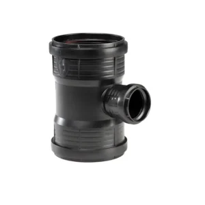 pp verloop T-stuk 87,5 graden, 3 x manchet