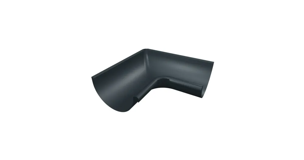 mastgoot aluminium antraciet, binnenhoek