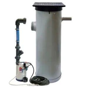 drainageput met pomp