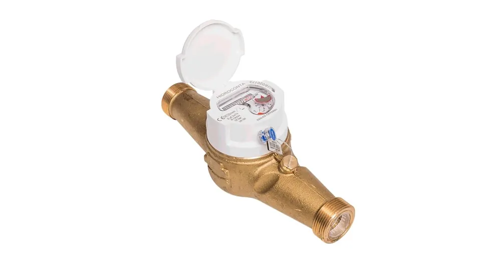 watermeter, type Triton, 2x buitendraad