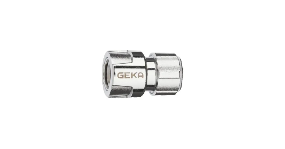 Geka push-fit slangstuk, steek x klem