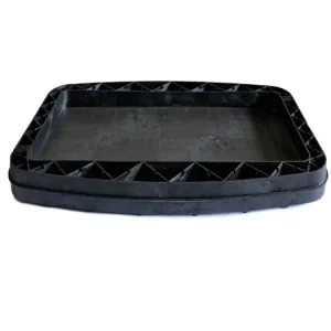 CARSON bodemplaat met ring, 1310 x 610mm