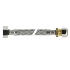 Bonfix flexibele rvs aansluitslang 50 cm, knel x binnendraad