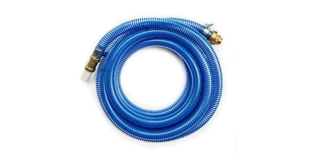 zuigslang set 7 meter, 25 mm x 1 inch buitendraad