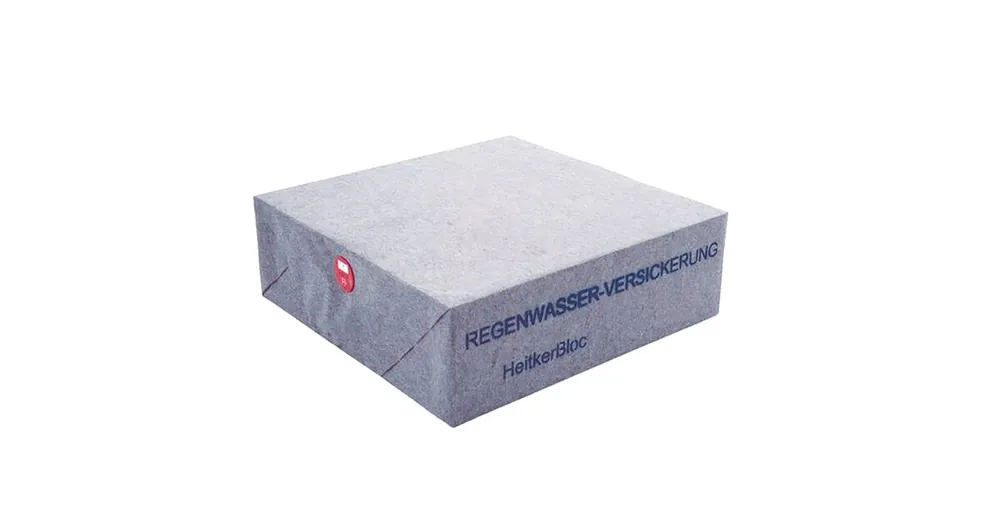 HeiterBloc infiltratiekrat met geotextiel