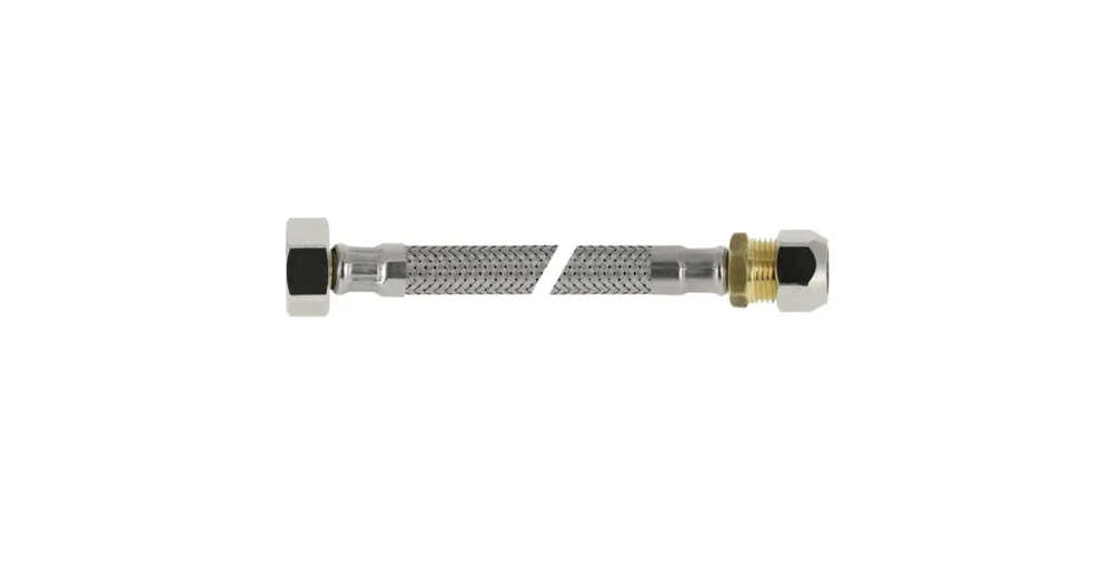 Bonfix flexibele rvs aansluitslang 35 cm, knel x binnendraad