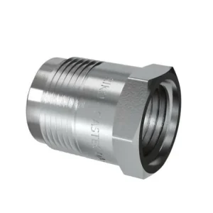 Bonfix chromen gasaansluitstuk recht, binnendraad x M24