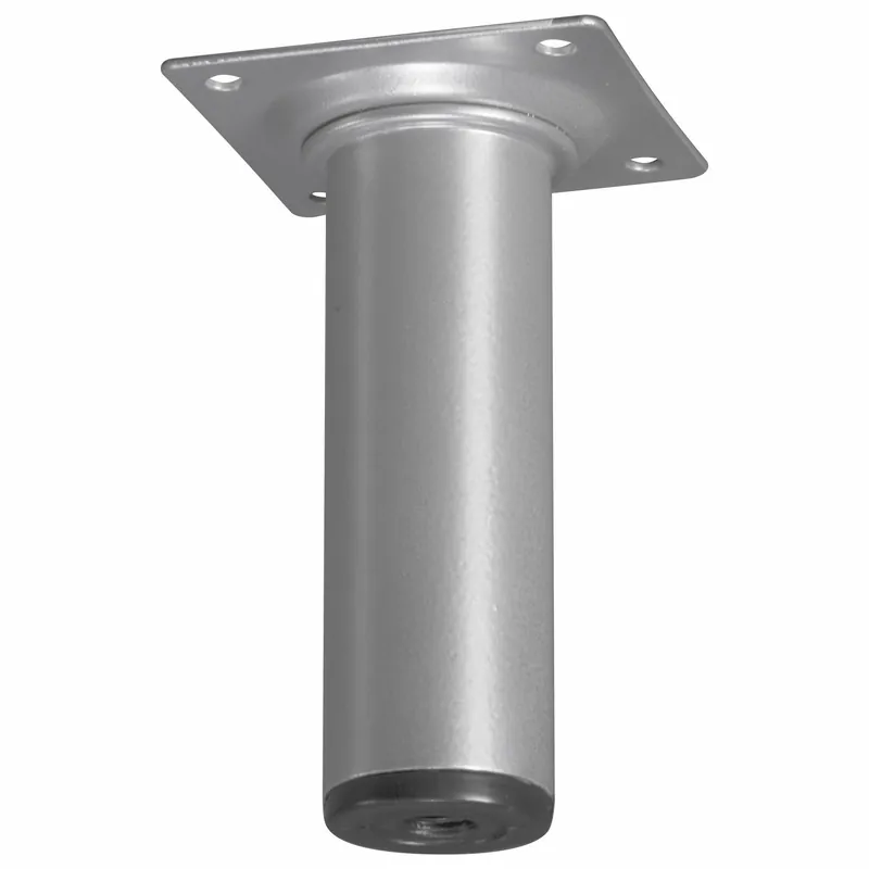 MEUBELPOOT ROND Ø30MMX10CM,ALU. KLEURIG