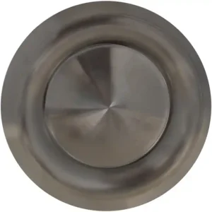 RVS AFZUIGVENTIEL ø100MM