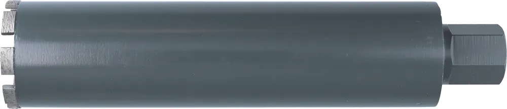 DIAMANTBOOR GRIJS, DROOG, 1.1/4", 9 SEGM., ø112X300