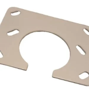 REPARATIEPLAAT POTSCHARNIEREN ø 35MM WIT (2 STUKS)