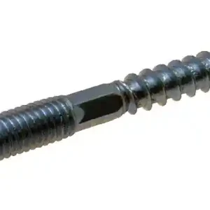 STOKEINDEN MET ZESKANT M8X80 TX 25 IJZER GEGALVANISEERD