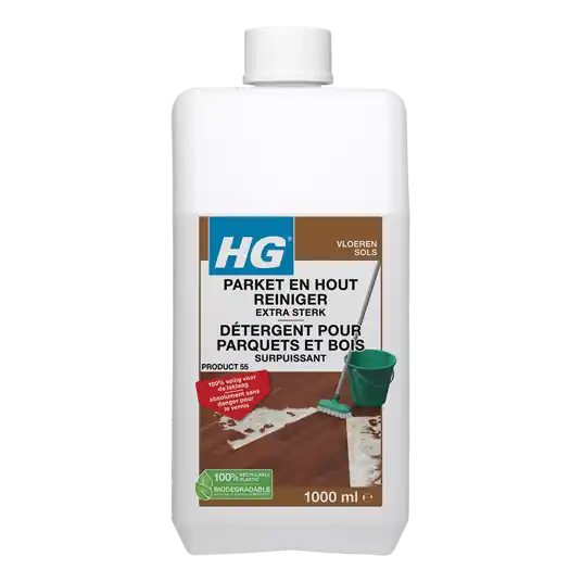 HG PARKET EN HOUT KRACHTREINIGER (PRODUCT 55) 1 L