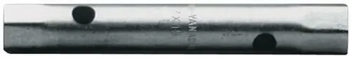 PIJPDOPSLEUTEL SLEUTELWIJDTE 19 X 22 MM LENGTE 170 MM BORINGS-D. 12,5 MM VERCHRO