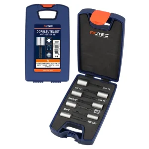 DOPSLEUTELSET '819', MAGNETISCH, E6.3, 7-DLG., SW 1/4"-13