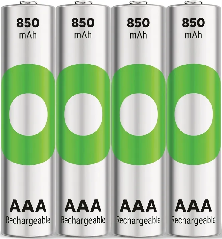 GP RECYKO OPLAADBAAR 850MAH AAA 4 STUKS