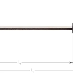 ATHLET STIFTSLEUTEL MET T-GREEP, SW 2,5X100