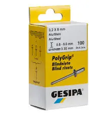 BLINDKLINKNIETEN 5X6MM PER 50 STUKS